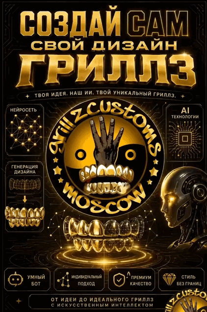 Анимированный баннер Grillz Customs