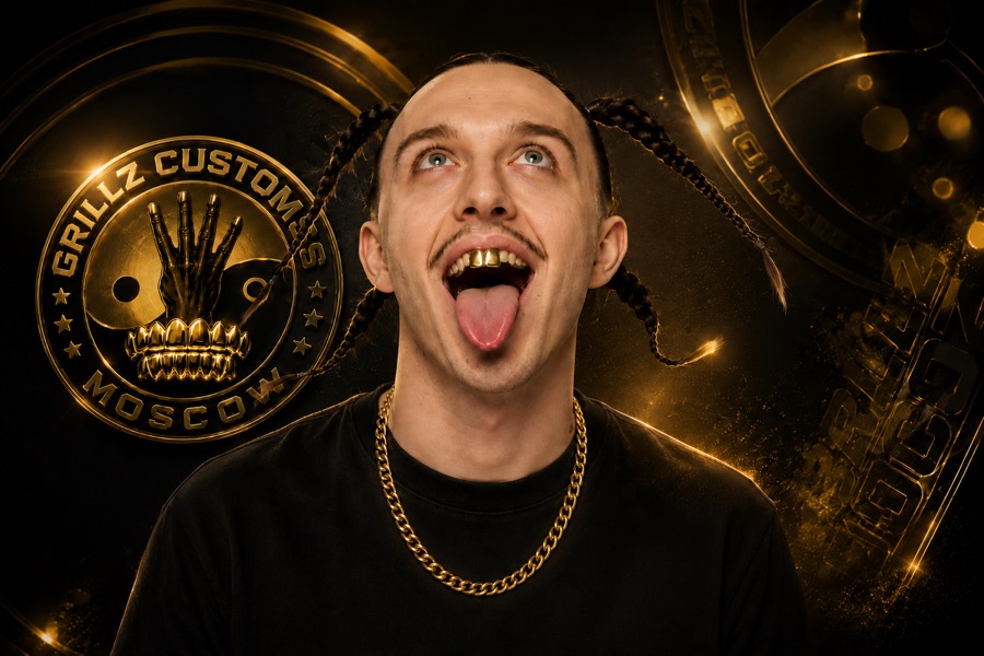 Томми Кэш — образ с Grillz Customs